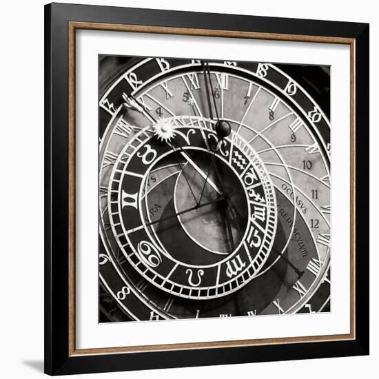 Prague Clock I-Jim Christensen-Framed Photographic Print