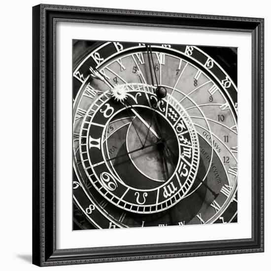 Prague Clock I-Jim Christensen-Framed Photographic Print