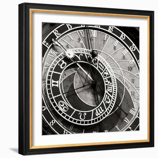 Prague Clock I-Jim Christensen-Framed Photographic Print