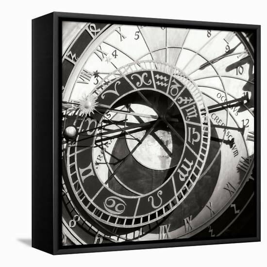 Prague Clock II-Jim Christensen-Framed Premier Image Canvas