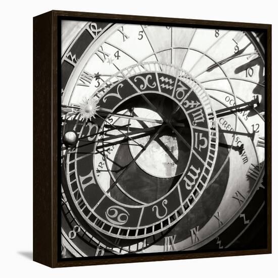 Prague Clock II-Jim Christensen-Framed Premier Image Canvas