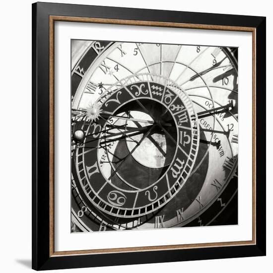 Prague Clock II-Jim Christensen-Framed Photographic Print