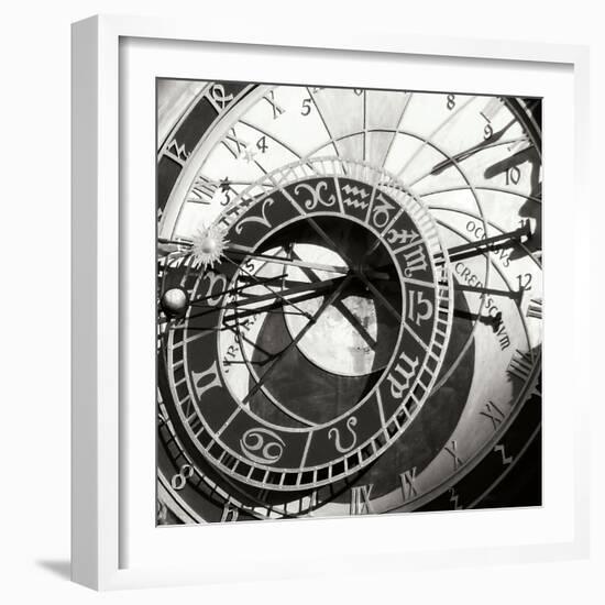 Prague Clock II-Jim Christensen-Framed Photographic Print