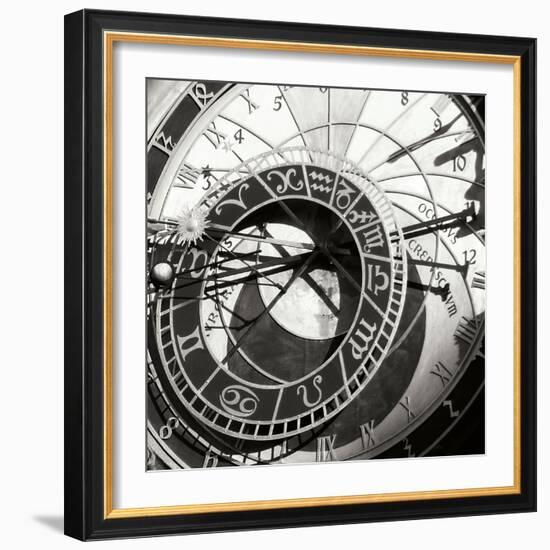 Prague Clock II-Jim Christensen-Framed Photographic Print