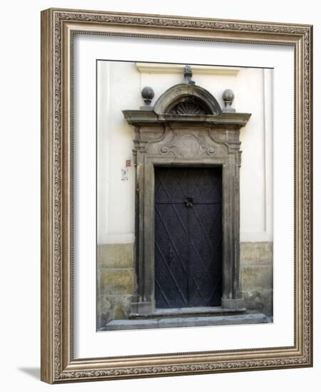 Prague Door I-Jim Christensen-Framed Photographic Print