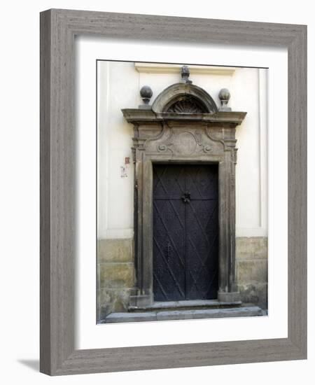 Prague Door I-Jim Christensen-Framed Photographic Print