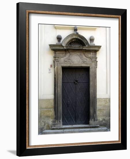 Prague Door I-Jim Christensen-Framed Photographic Print