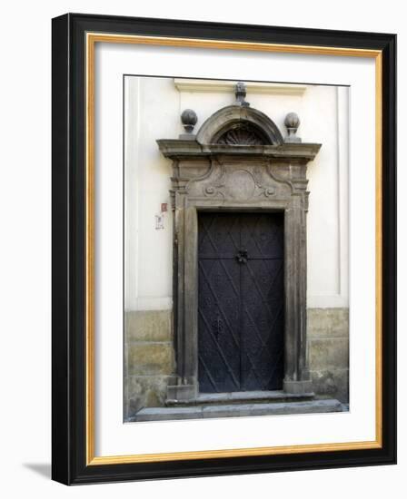 Prague Door I-Jim Christensen-Framed Photographic Print