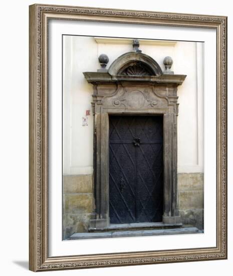 Prague Door I-Jim Christensen-Framed Photo