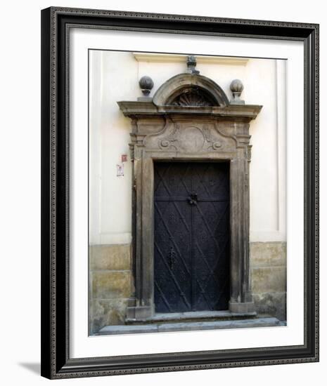 Prague Door I-Jim Christensen-Framed Photo