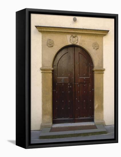 Prague Door II-Jim Christensen-Framed Premier Image Canvas