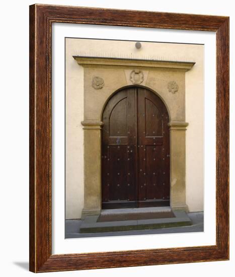 Prague Door II-Jim Christensen-Framed Photo