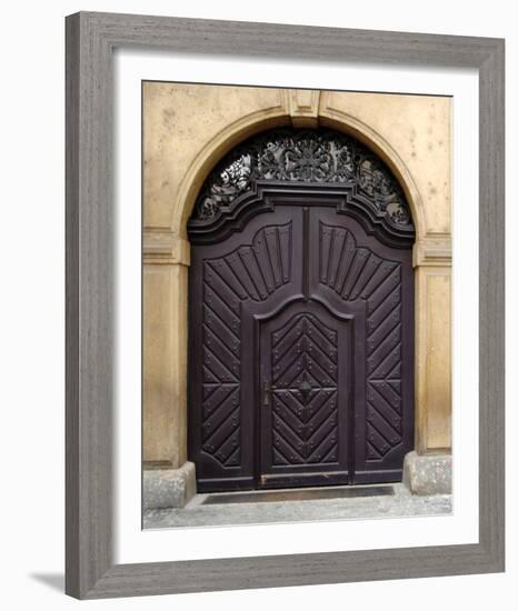 Prague Door III-Jim Christensen-Framed Photo