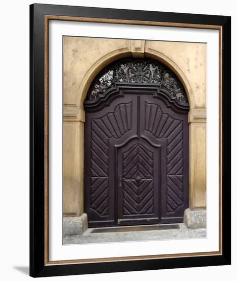 Prague Door III-Jim Christensen-Framed Photo