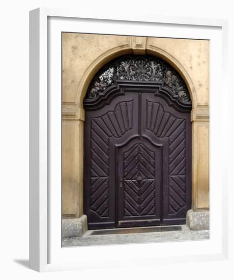 Prague Door III-Jim Christensen-Framed Photo