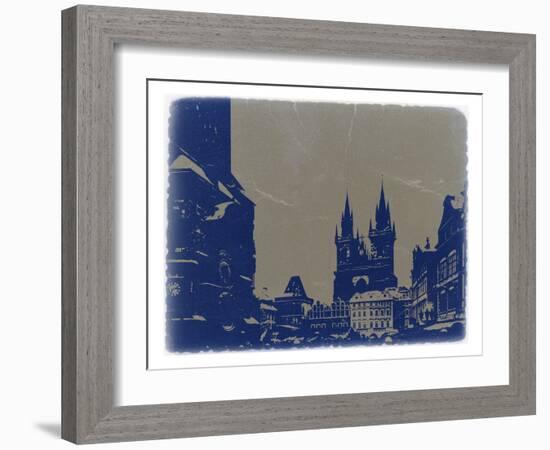 Prague Old Town Square-NaxArt-Framed Art Print