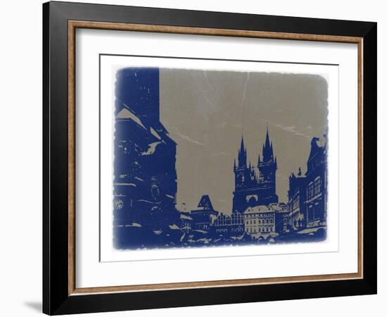 Prague Old Town Square-NaxArt-Framed Art Print