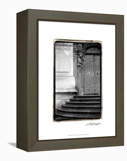 Prague Passageway IV-Laura Denardo-Framed Stretched Canvas