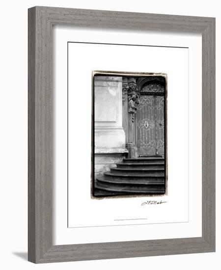 Prague Passageway IV-Laura Denardo-Framed Art Print