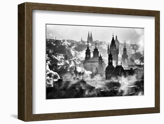 Prague Towers-Martin Froyda-Framed Photographic Print