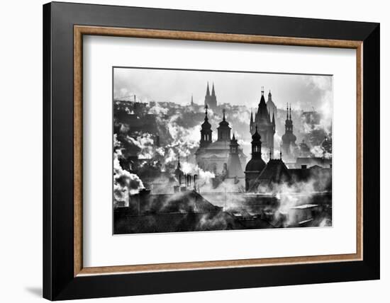 Prague Towers-Martin Froyda-Framed Photographic Print