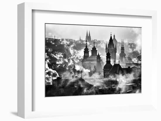 Prague Towers-Martin Froyda-Framed Photographic Print