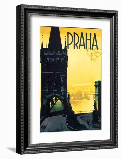 Praha CRS-null-Framed Premium Giclee Print