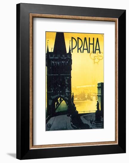 Praha CRS-null-Framed Art Print