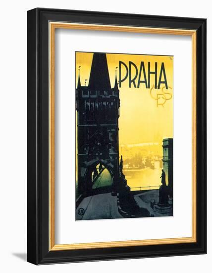 Praha CRS-null-Framed Art Print