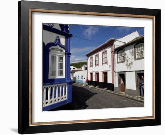 Praia Da Vitoria Village, Terceira Island, Azores, Portugal, Europe-De Mann Jean-Pierre-Framed Photographic Print