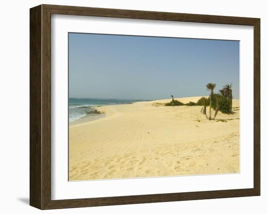 Praia De Chaves (Chaves Beach), Boa Vista, Cape Verde Islands, Atlantic, Africa-Robert Harding-Framed Photographic Print