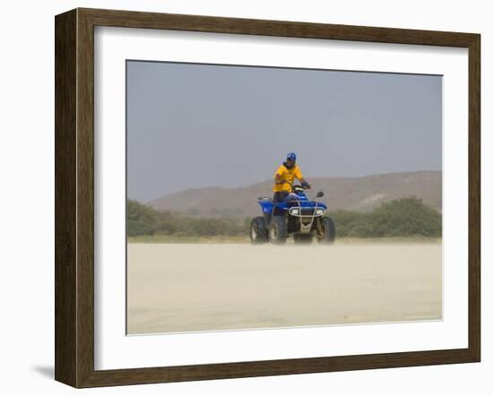 Praia De Santa Monica (Santa Monica Beach), Boa Vista, Cape Verde Islands, Africa-R H Productions-Framed Photographic Print