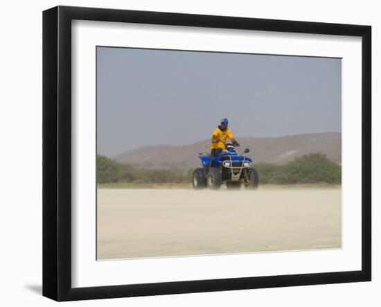 Praia De Santa Monica (Santa Monica Beach), Boa Vista, Cape Verde Islands, Africa-R H Productions-Framed Photographic Print