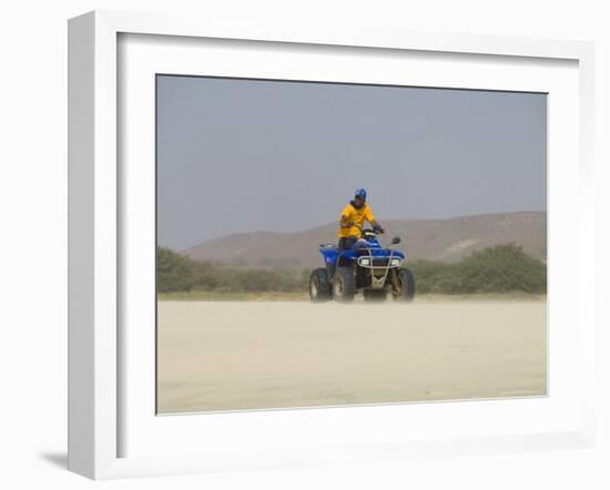 Praia De Santa Monica (Santa Monica Beach), Boa Vista, Cape Verde Islands, Africa-R H Productions-Framed Photographic Print