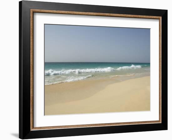 Praia De Santa Monica (Santa Monica Beach), Boa Vista, Cape Verde Islands, Atlantic, Africa-R H Productions-Framed Photographic Print