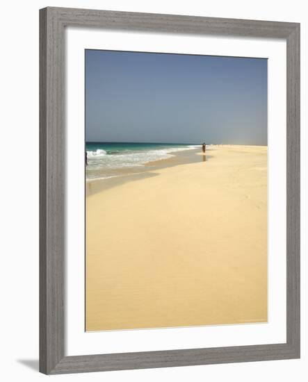 Praia De Santa Monica (Santa Monica Beach), Boa Vista, Cape Verde Islands, Atlantic, Africa-R H Productions-Framed Photographic Print