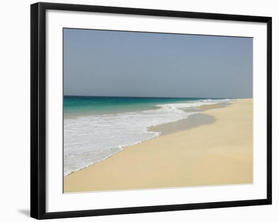 Praia De Santa Monica (Santa Monica Beach), Boa Vista, Cape Verde Islands, Atlantic, Africa-Robert Harding-Framed Photographic Print