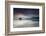 Praia Do Estaleiro with the Serra Do Mar Mountain Range Reflected in the Ocean at Sunset-Alex Saberi-Framed Photographic Print