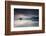 Praia Do Estaleiro with the Serra Do Mar Mountain Range Reflected in the Ocean at Sunset-Alex Saberi-Framed Photographic Print