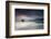 Praia Do Estaleiro with the Serra Do Mar Mountain Range Reflected in the Ocean at Sunset-Alex Saberi-Framed Photographic Print