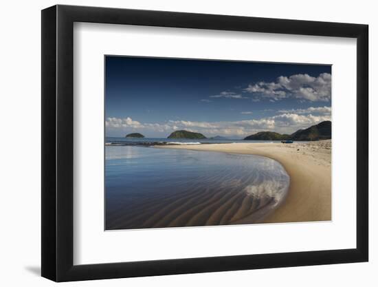 Praia Puruba in Ubatuba, Sao Paulo State, Brazil-Alex Saberi-Framed Photographic Print