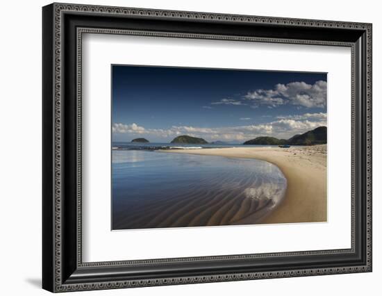 Praia Puruba in Ubatuba, Sao Paulo State, Brazil-Alex Saberi-Framed Photographic Print