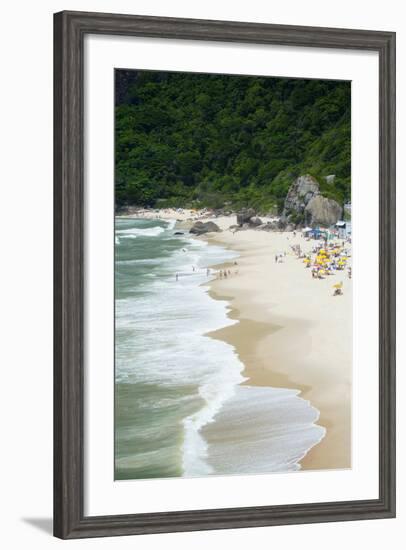 Prainha Beach Near the Olympic Site in Barra Da Tijuca (Recreio Dos Bandeirantes), Brazil-Alex Robinson-Framed Photographic Print