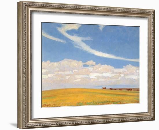 Prairie after Storm, 1921-Maynard Dixon-Framed Giclee Print