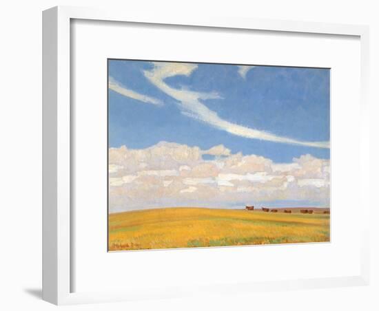 Prairie after Storm, 1921-Maynard Dixon-Framed Giclee Print