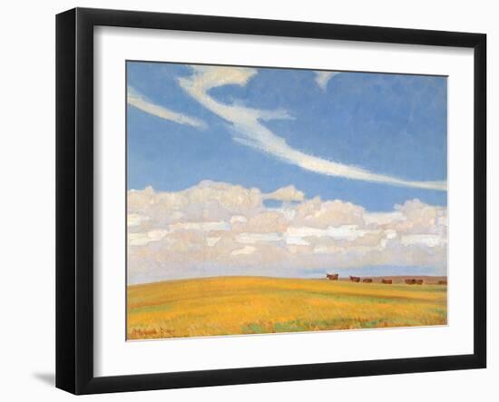 Prairie after Storm, 1921-Maynard Dixon-Framed Giclee Print