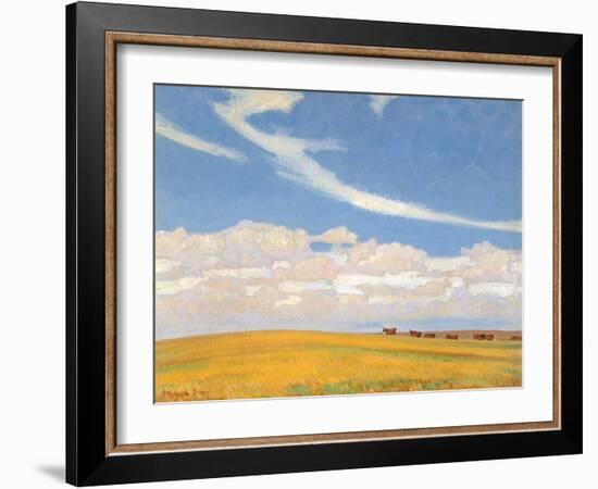 Prairie after Storm, 1921-Maynard Dixon-Framed Giclee Print