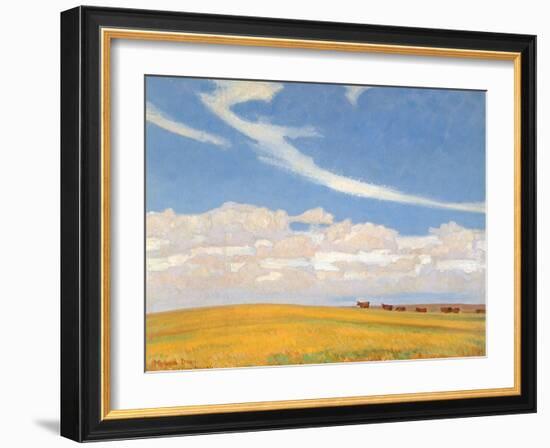 Prairie after Storm, 1921-Maynard Dixon-Framed Giclee Print