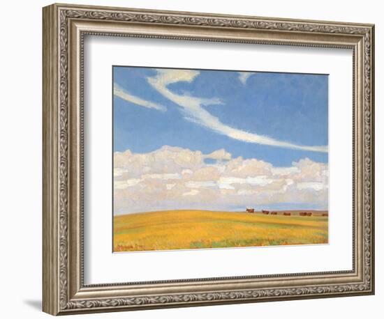 Prairie after Storm, 1921-Maynard Dixon-Framed Giclee Print