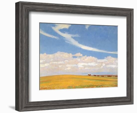 Prairie after Storm, 1921-Maynard Dixon-Framed Giclee Print